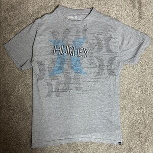 Y2K Hurley Grey Graphic Tee